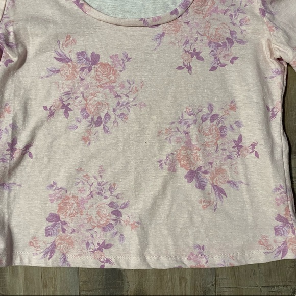 NWT- COCO JAIMESON FLORAL CROP TOP - Picture 4 of 7
